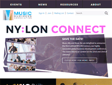 Tablet Screenshot of musicbiz.org